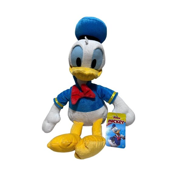 Disney Other - Disney 14" Donald Duck Stuffed Plush Plush Soft Toy